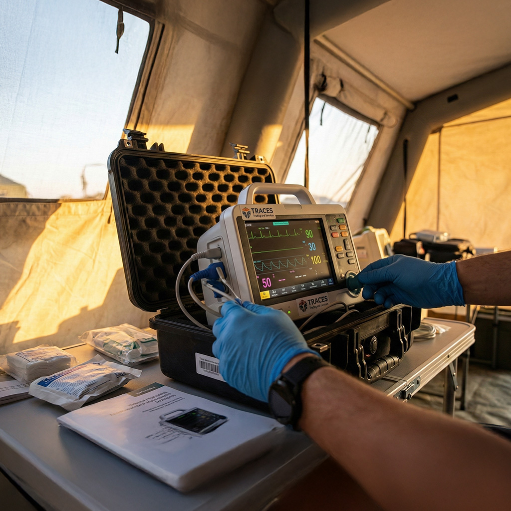 Medical equipment supply for field hospitals - تجهيز معدات طبية